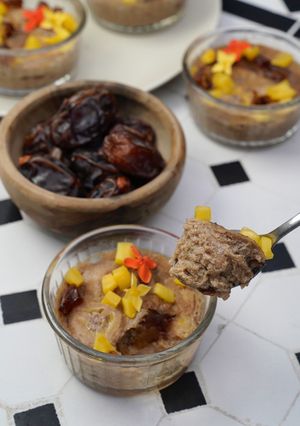 Foto resep Puding Pisang & Kurma Kukus