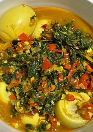 Foto resep Telur kuah kemangi