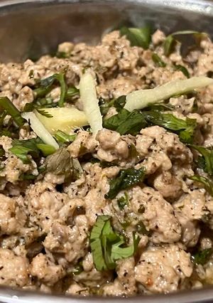 A picture of Ground chicken karahi.