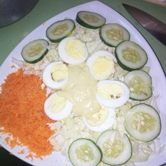 A picture of Easy salad.