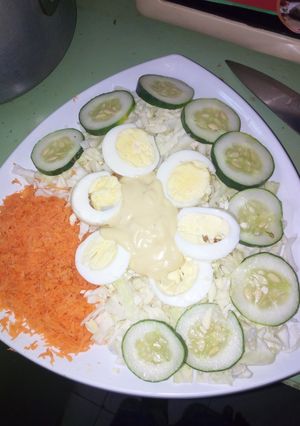 A picture of Easy salad.