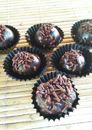 Foto resep Triples choco cake ball