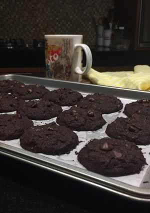 A picture of Brownie Cookies #Keto_cp_AnekaKueKering.