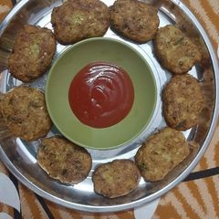 A picture of Vegetable cutlets.