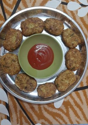 A picture of Vegetable cutlets.