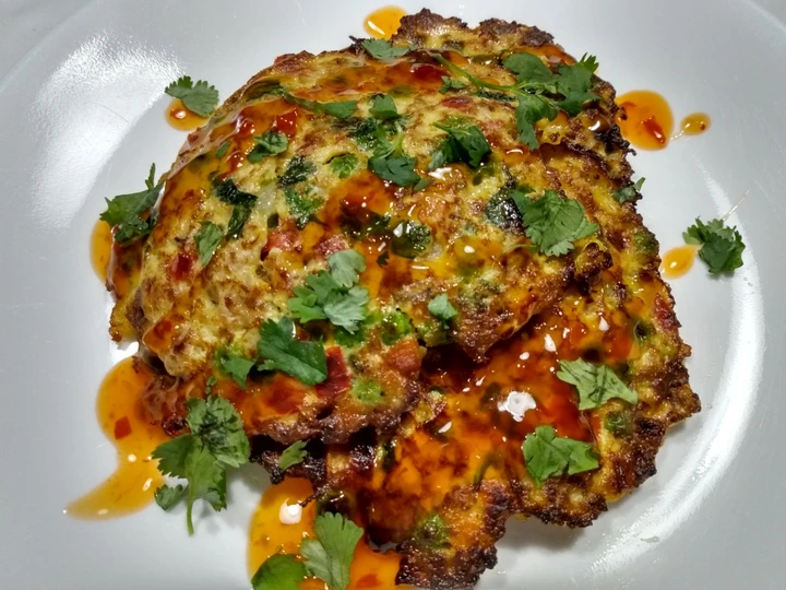 Easy Way Prepare Filipino pork torta with chili maple sauce the So Delicious Delicious