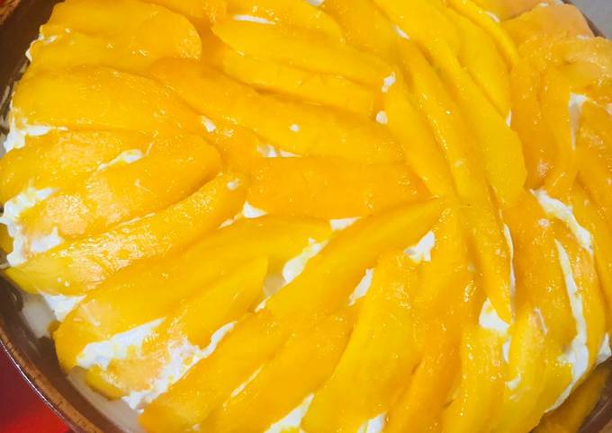 Recipe of Speedy Mango tre laches cake