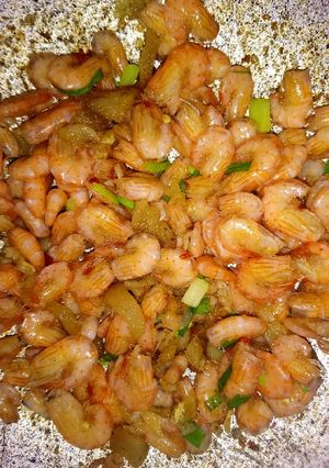 Hình của món Tép rang.