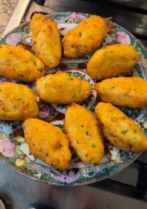 A picture of Cod Fritters.
