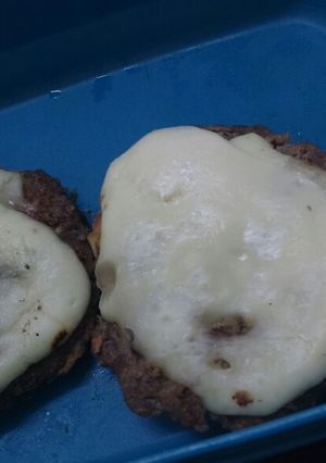 Una foto de Hamburguesas caseras sin pan rallado