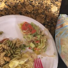 A picture of Ziplock shake Salad.