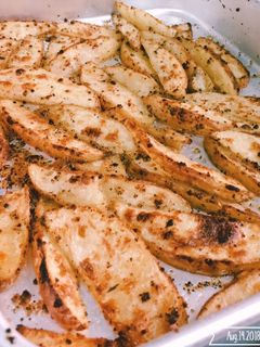 صورة لوصفة بطاطس ودجز 🥔