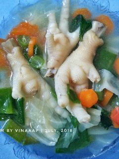 Foto resep Sop Ceker Ayam