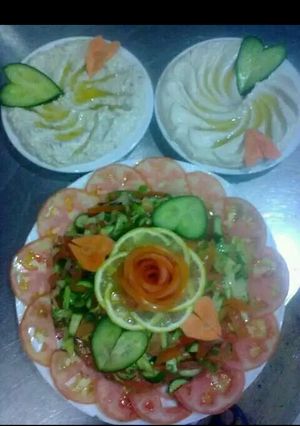 صورة لوصفة متبل باذنجان وسلطه