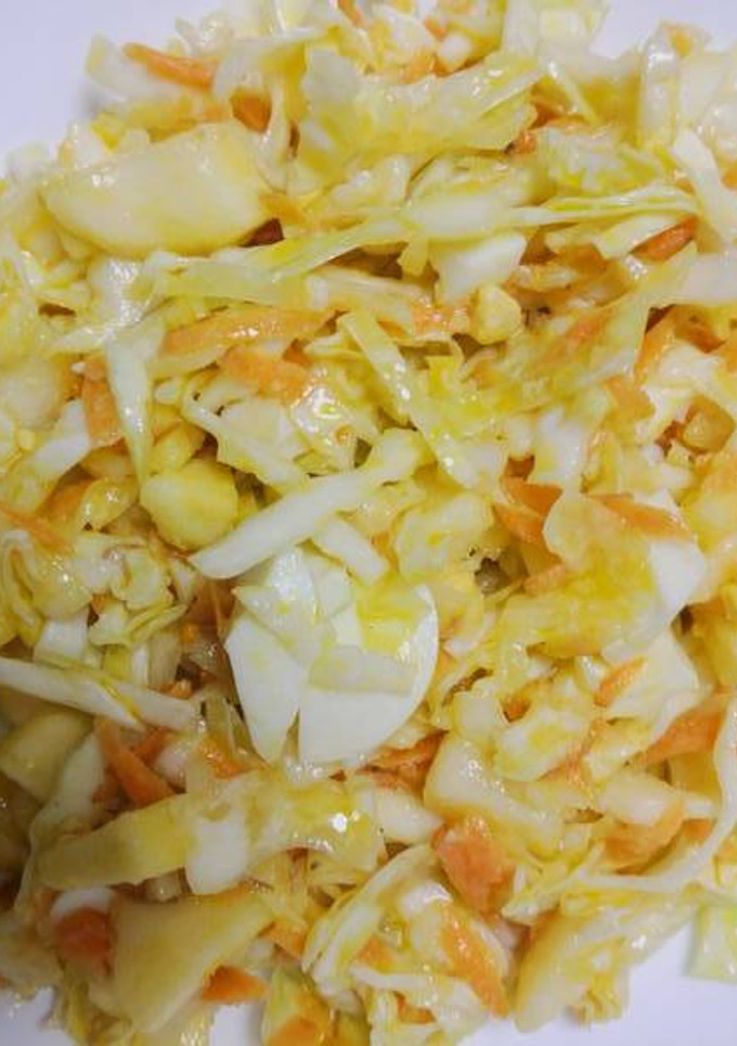 Una foto de Ensalada de col