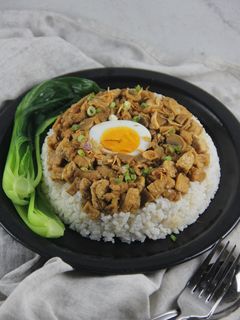 Foto resep Nasi tim ayam tahu ricecooker