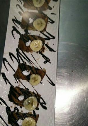 A picture of Banana & Nutella Sandwich Bites.