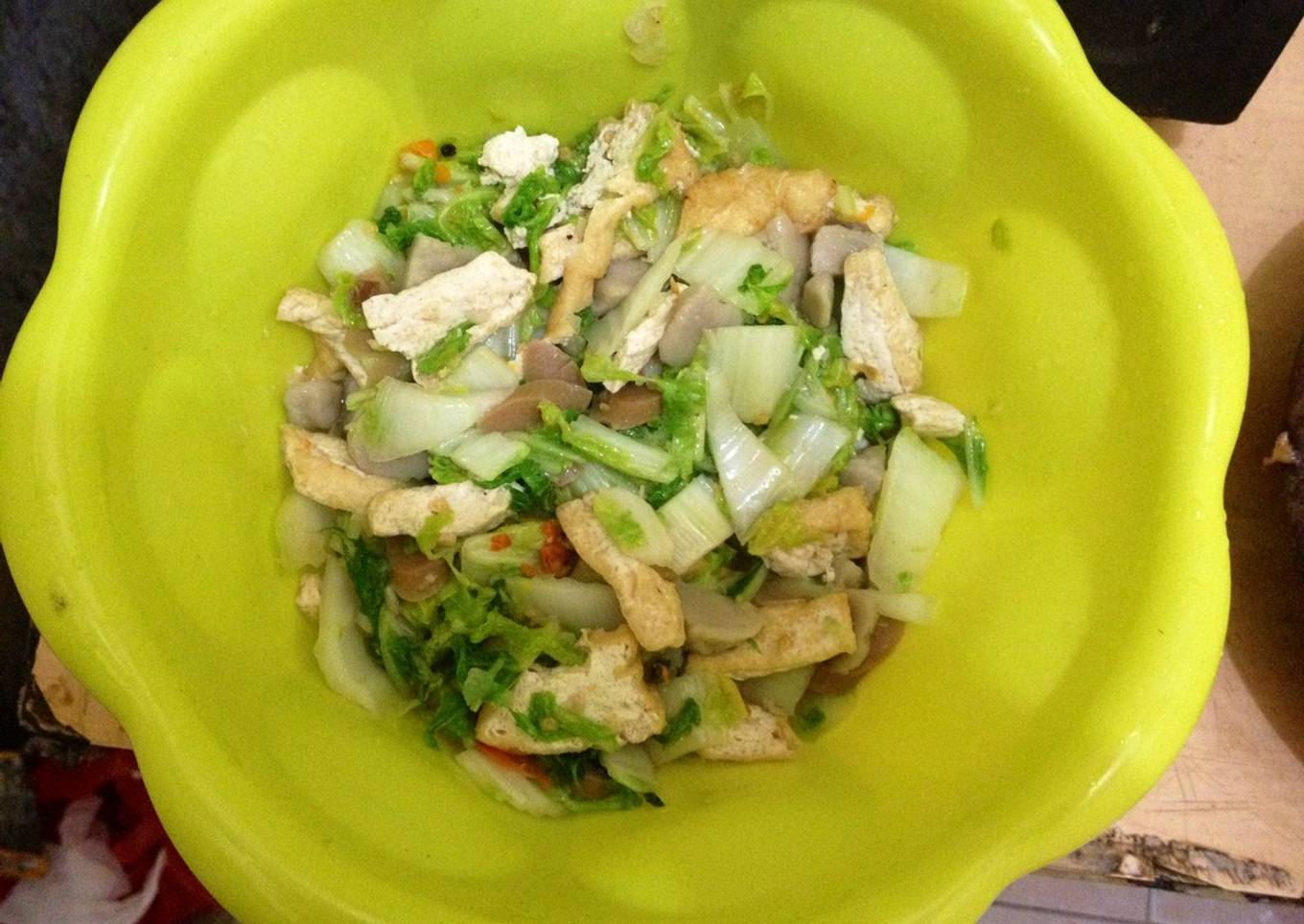Tumis campur bumbu ulek rasa istimewa