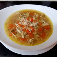 A picture of My Chicken Noodle Soup 💖.