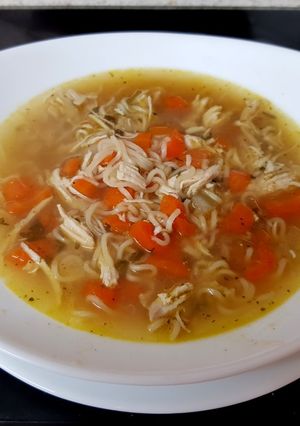 A picture of My Chicken Noodle Soup 💖.