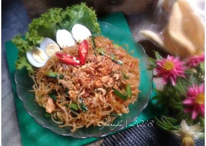Resep 25. Bihun Goreng Pedas Anti Gagal
