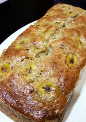 Foto resep Banana Cake Simple, No Mixer
