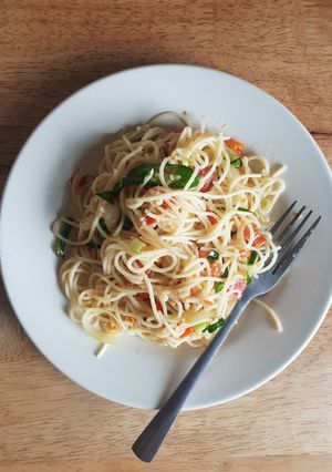 Foto resep Spaghetti Smoky Eyes ala Warpas