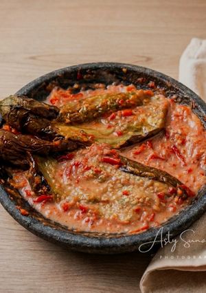 Foto resep Pecak Terong Santan
