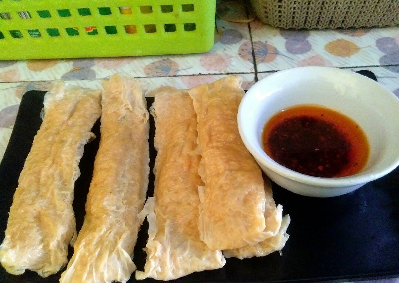 Fish roll ayam udang