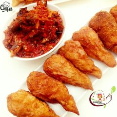 A picture of Crispy egg cone.