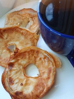 Фото Яблочные кольца к чаю☕🍏🍎.