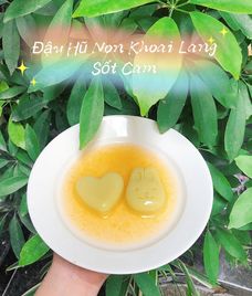 đậu hũ non khoai lang