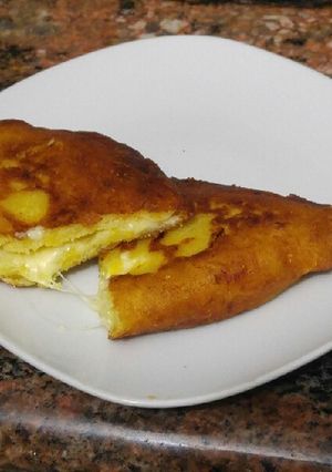 Una foto de Empanadas de plátano maduro