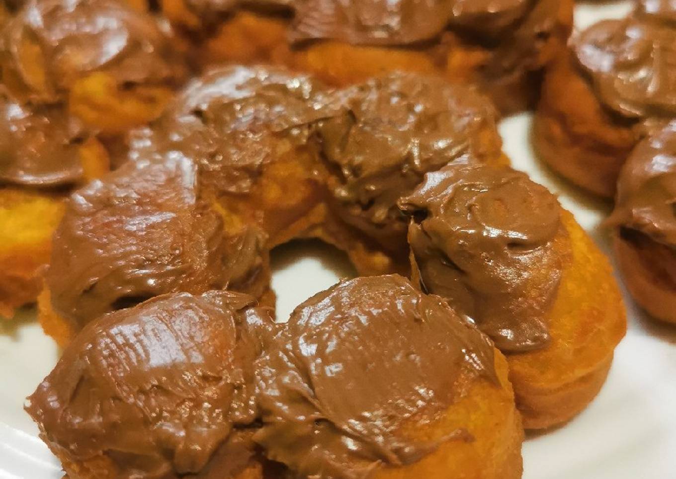 Resep Donat mochi, crispy outside chewie inside ?