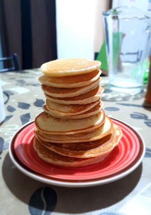 Una foto de Hot cakes súper esponjosos!