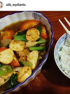 Foto resep Sapo Tahu cah Sayur