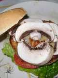 Sándwich de medallón de pollo