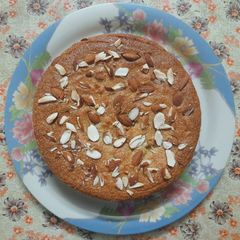 A picture of Mango cake.