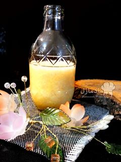 عکسی از دستور موکتل زردآلو و موز