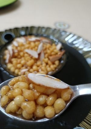 A picture of Sweet Boondi.