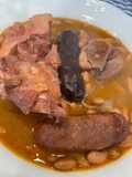 Alubia canela estofada con pata de cerdo