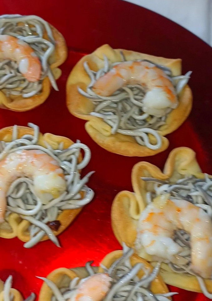 Una foto de Canastitas de gulas