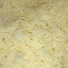 A picture of Plain rice.
