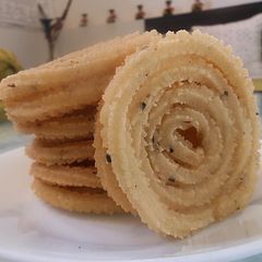 A picture of Rice Butter Chakli.