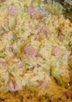A picture of Broccoli, Rice, & Ham Hotdish (Gluten/Dairy Free).