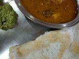 डोसा चटणी सांबार (Dosa Recipe In Marathi)