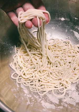 麵條-使用壓麵機 的食譜成品照片