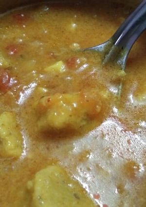 A picture of Gravy wale aloo.