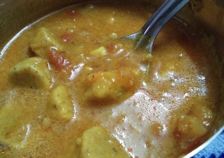 Easiest Way to Make Yummy Gravy wale aloo