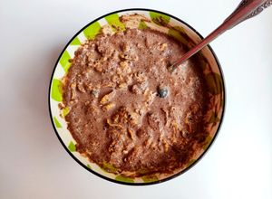 Una foto de Bowl chocolateado